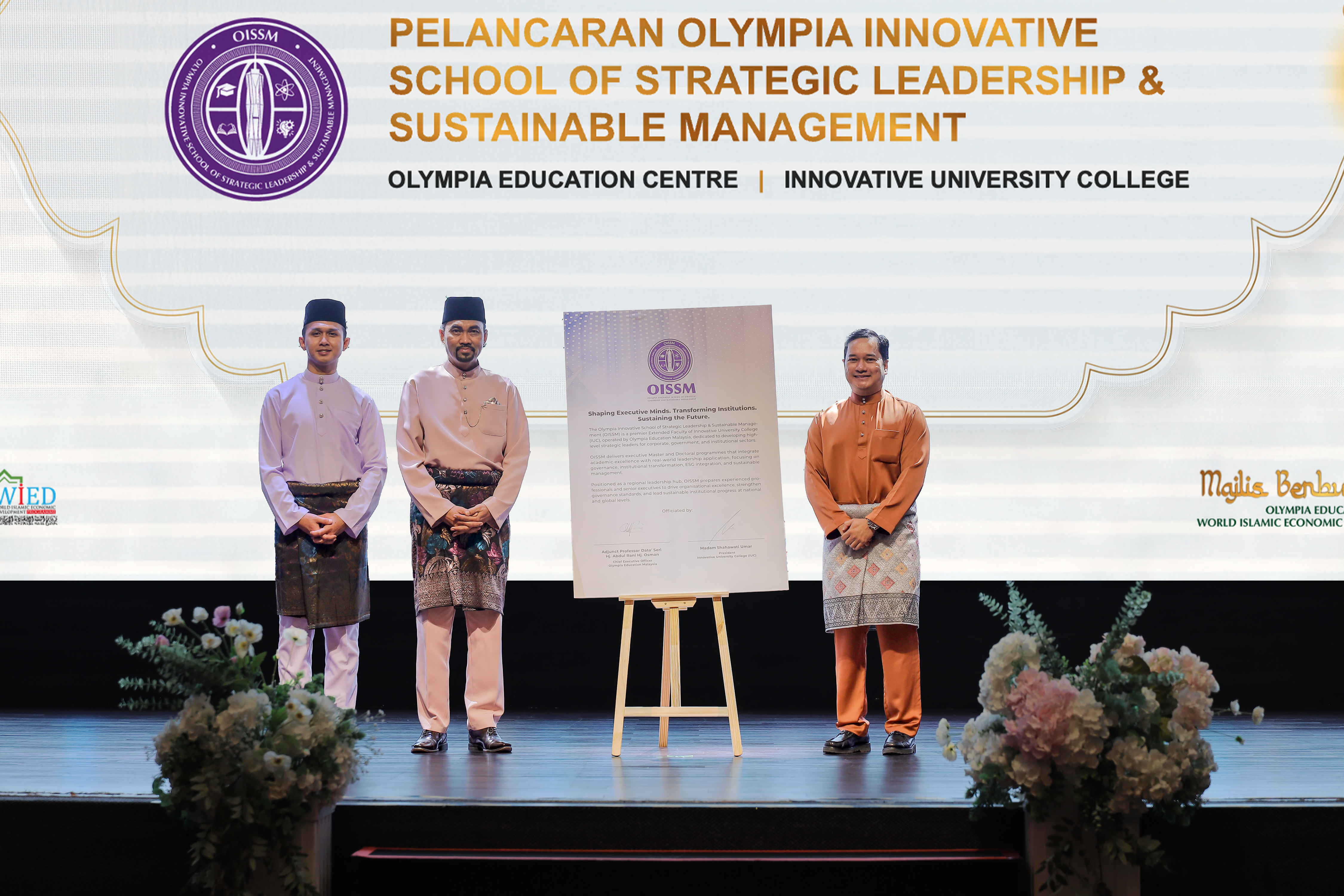 Launch of Olympia Innovative School of Strategic Leadership & Sustainable Management